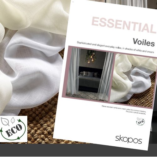 New Essential Voiles Card includes Eco Options
