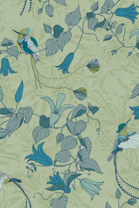 SHB4 Canopy - Hummingbird - Swatch image