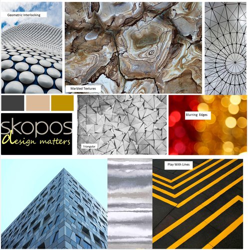 Geometric Forms in Nordic Palettes Provide Inspiration