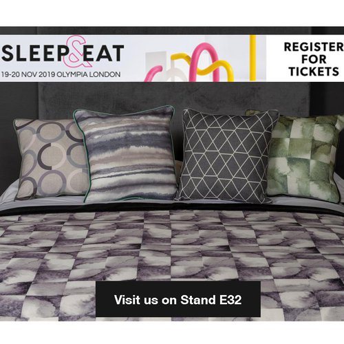 Skopos Fabrics on Stand E32 at Sleep & Eat, Olympia